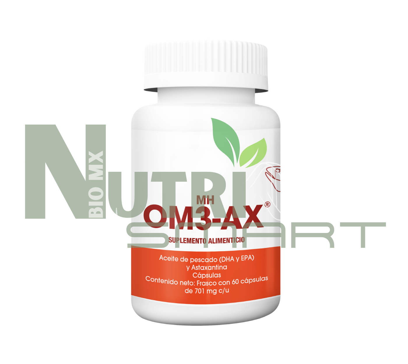 OM3-AX (ASTAXANTINA 1 mes)