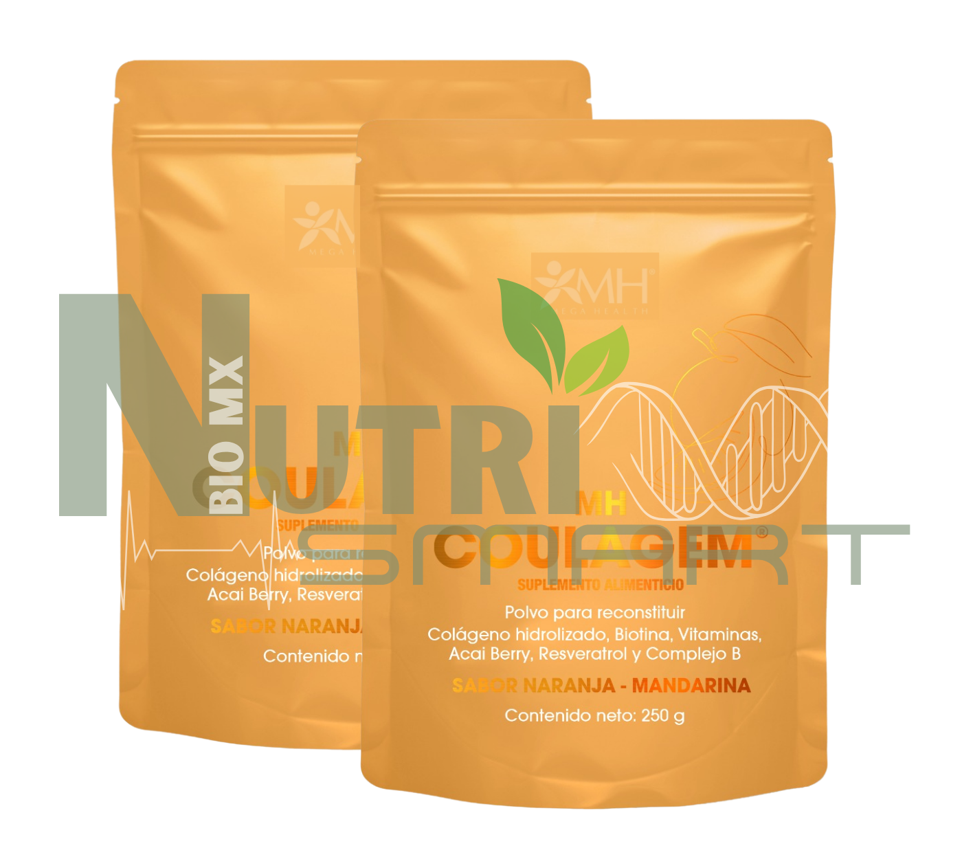COULAGEM naranja-mandarina (combo doble)